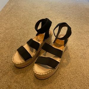 Black sandals